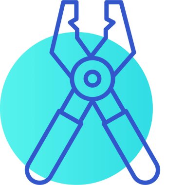 Modern simgenin vektör illüstrasyonu