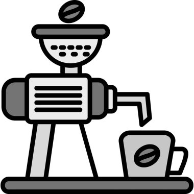 Taslak biçiminde kahve fincanı oluşturma simgesi