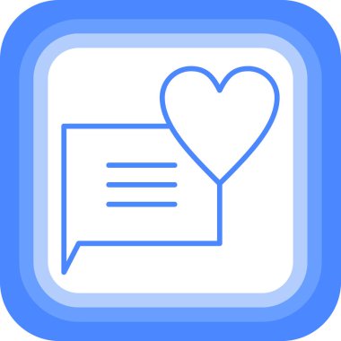 ileti sohbet simgesi - özet biçimi