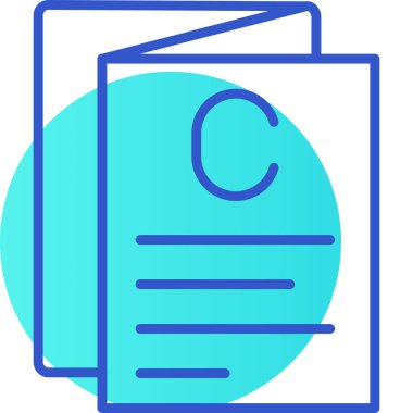 Dosya. Web simgesi basit illüstrasyon