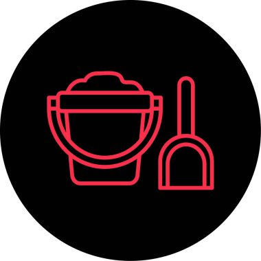 Gıda simgesinin vektör illüstrasyonu