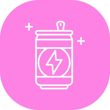 Bir benzin istasyonu simgesinin vektör illüstrasyonu