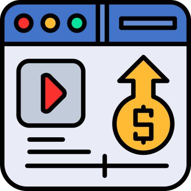 iş nakit para simgesi