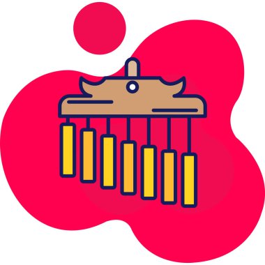 davul. Web simgesi basit tasarım