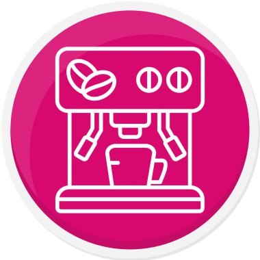 Robot simgesinin vektör illüstrasyonu