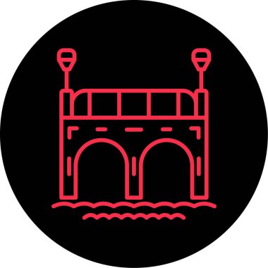 Yapı simgesinin vektör illüstrasyonu