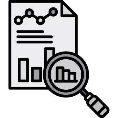 veri analiz vektörü simgesi