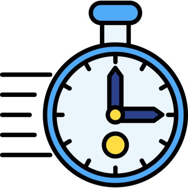 zaman kronometre zamanlayıcı simgesi - özet biçimi