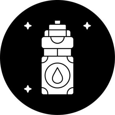 Modern gaz simgesinin vektör illüstrasyonu