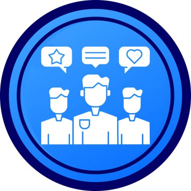 vektör insanlar simge illüstrasyonu