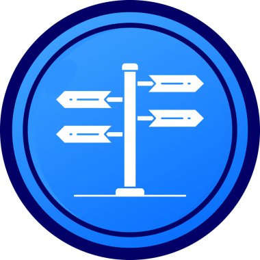 Modern simgenin vektör illüstrasyonu