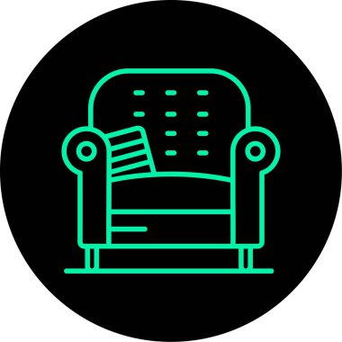 sandalye simgesi çizimi