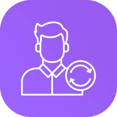 Vektör ayarı Simge illüstrasyonu