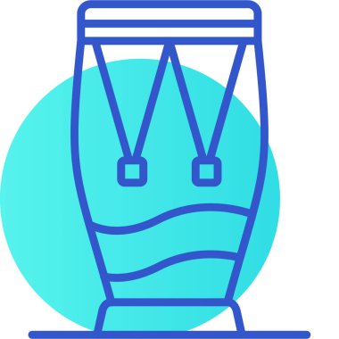 Kokteyl. Web simgesi basit illüstrasyon