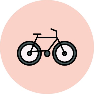 vektör bisiklet simgesi