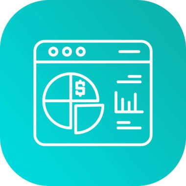 seo modern simgesinin vektör illüstrasyonu