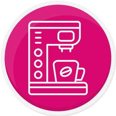 Kahve makinesi. Basit tasarım