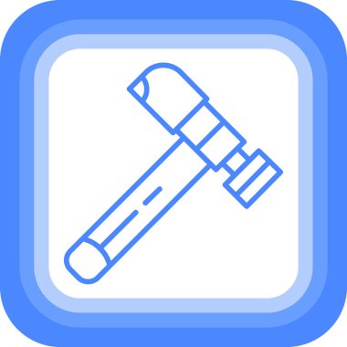 Bir kalem simgesinin vektör illüstrasyonu