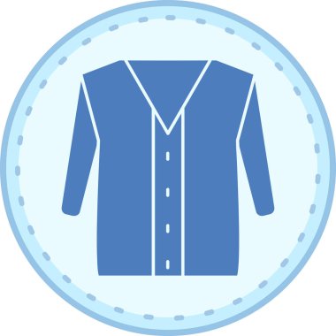 Gömlek. Web basit vektör illüstrasyonu