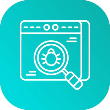 seo modern simgesinin vektör illüstrasyonu