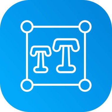 Beyaz arkaplanda mavi çizgi abaküs simgesi izole edildi. Geleneksel. Eğitim işareti. Matematik okulu. Mavi kare düğme. vektör.