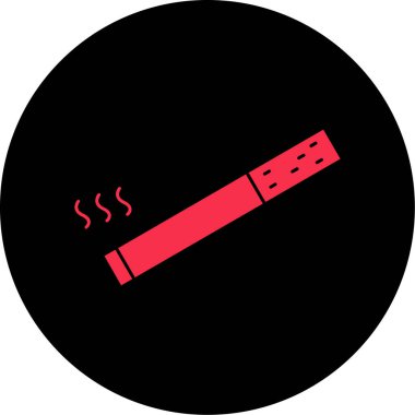 Bir b eksikliği simgesinin vektör çizimi