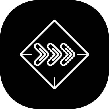 Projeniz için doğru yön ok simgesi