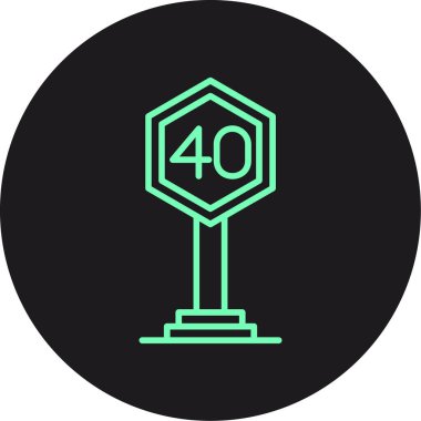 seo modern simgesinin vektör illüstrasyonu