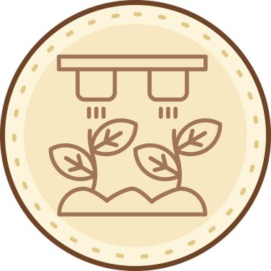 Sikke Simgesi vektör illüstrasyonu