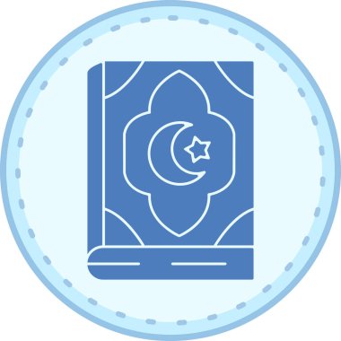 Bir kitap simgesinin vektör illüstrasyonu