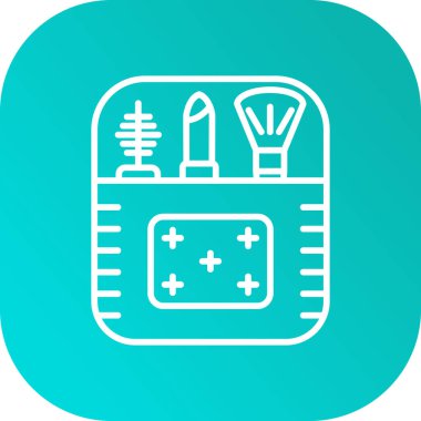 tıbbi ve sağlık çizgisi simgesi.