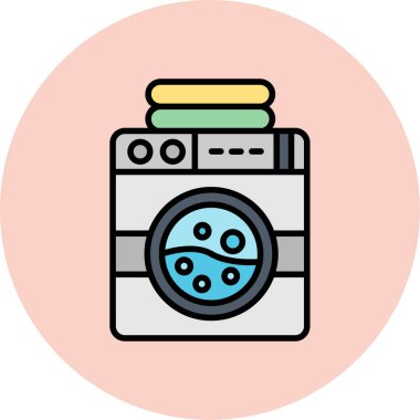 Modern kamera simgesinin vektör illüstrasyonu