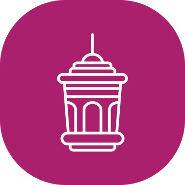 Modern b 'nin vektör illüstrasyonu eksik simgesi