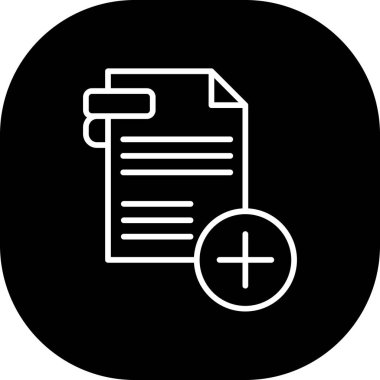 Projeniz için vektör belge simgesi