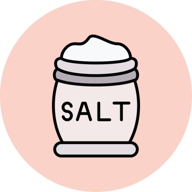 tuz simge vektör çizim