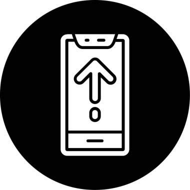 Cep telefonu. Basit resimleme