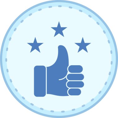 Simge vektör illüstrasyonu gibi el