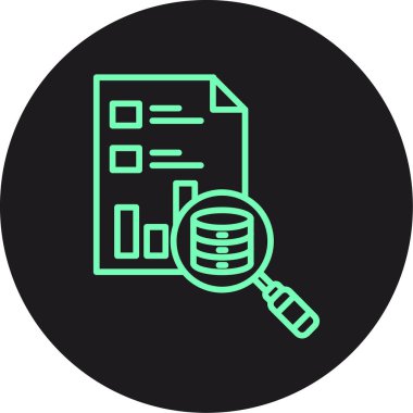 veritabanı simgesi çizimi