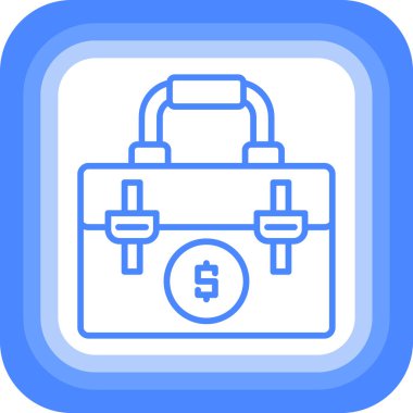 çanta para çantası simgesi