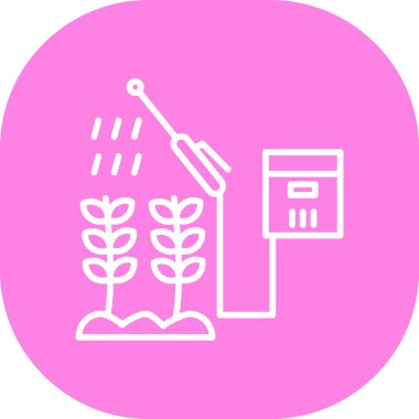 Çiftlik simgesinin vektör illüstrasyonu