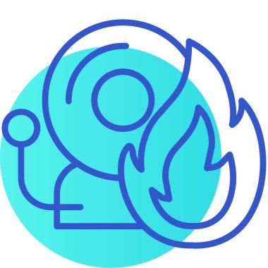 Bir grup insanın vektör çizimi