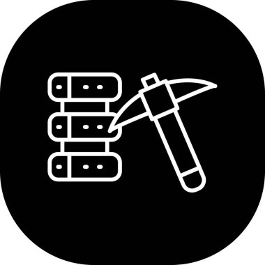 Seo simgesinin vektör illüstrasyonu