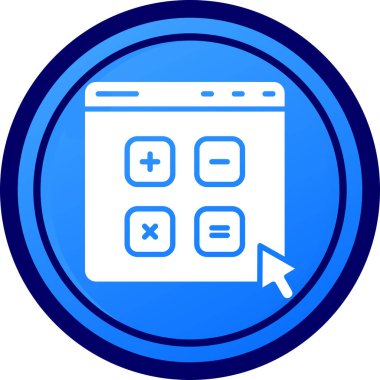 Uygulama simgesinin vektör illüstrasyonu