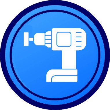 Bir araba simgesinin vektör illüstrasyonu