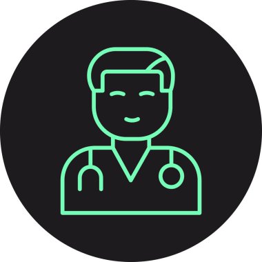 Doktor Simge vektör illüstrasyonu