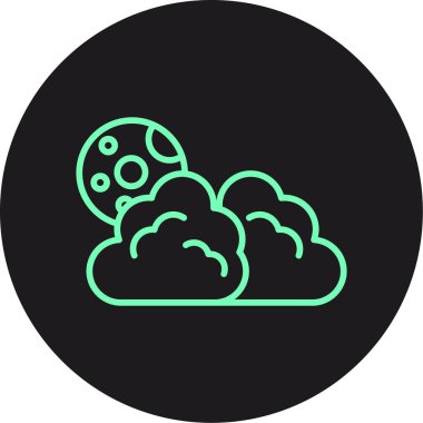 vektör Bulut simgesi illüstrasyonu