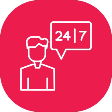 Farklı insanların merkezindeki insanların vektör simgesi