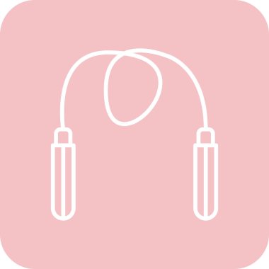 Bir ipin vektör illüstrasyonu