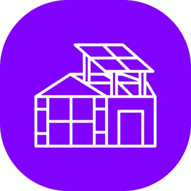 Yapı simgesinin vektör illüstrasyonu