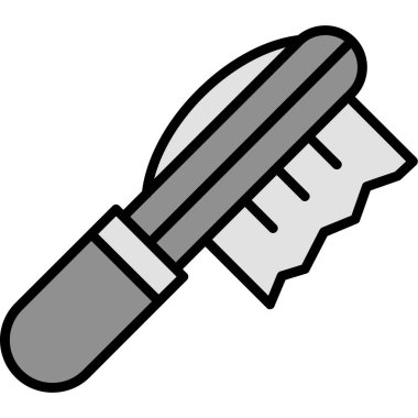 Tornavida. Web simgesi basit illüstrasyon